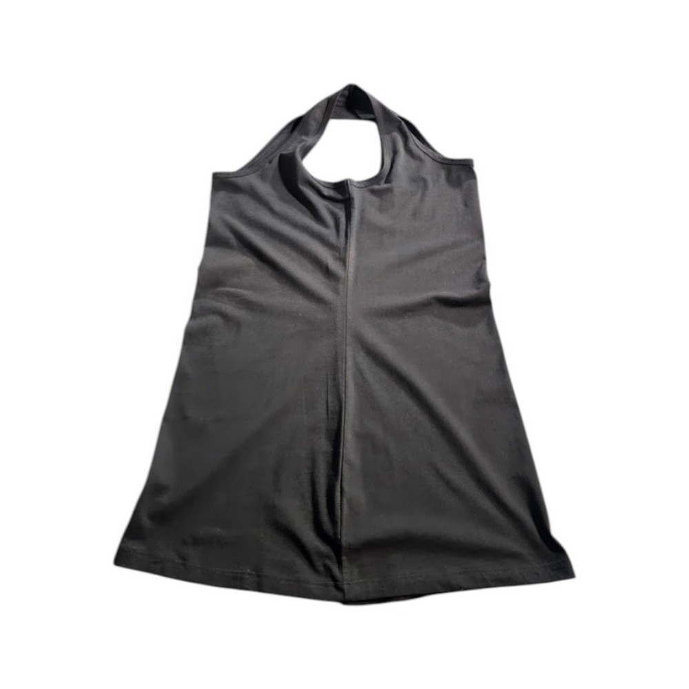 No Boundaries Tank Top Womens L 11-13 Black Excellent Scoop Neck Stretch Cotton - Picture 9 of 9